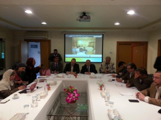 لقاء حواري بين شعبة الهندسة المعمارية ولجنة مشاريع التخرج