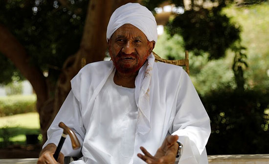 الصادق المهدي: التعاون مع نتنياهو خط أحمر