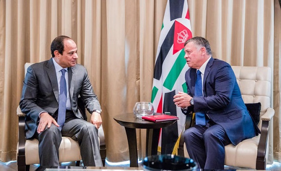 الملك والسيسي يبحثان الازمة السورية والارهاب والأونروا الملك والسيسي يبحثان الازمة السورية والارهاب والأونروا