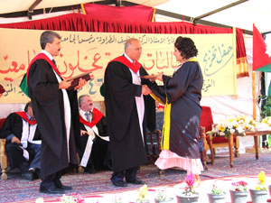 الطراونة يرعى حفل تخريج كليات البلقاء التطبيقية في اقليم  الشمال