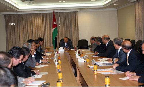 البخيت يعقد اجتماعا للتباحث بموضوع تدفق الغاز المصري الى الاردن البخيت يعقد اجتماعا للتباحث بموضوع تدفق الغاز المصري الى الاردن