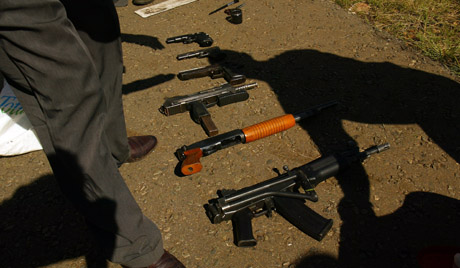 ارتفاع نسبة تهريب السلاح عبر الأردن