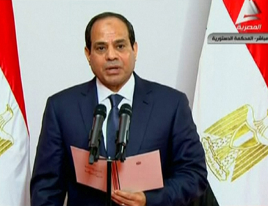 السيسي يؤدي اليمين الدستورية رئيسا لمصر السيسي يؤدي اليمين الدستورية رئيسا لمصر