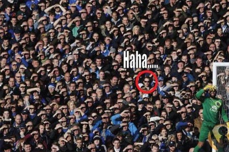 صورة تكشف عن أذكى مشجع كروي على سطح الأرض