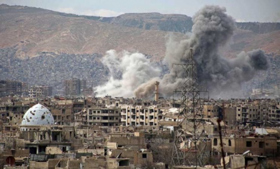 33 قتيلا على الاقل في غارة للتحالف الدولي على مدرسة في شمال سوريا 33 قتيلا على الاقل في غارة للتحالف الدولي على مدرسة في شمال سوريا