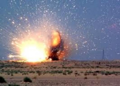 ازالة وتفجير حقول الغام ضد الدبابات في المنطقة الحدودية ازالة وتفجير حقول الغام ضد الدبابات في المنطقة الحدودية