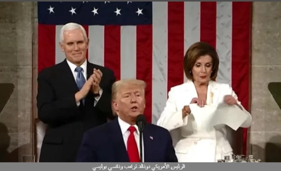 لماذا مزقت نانسي بوليسي خطاب ترامب ؟ .. خبير نفسي يجيب لماذا مزقت نانسي بوليسي خطاب ترامب ؟ .. خبير نفسي يجيب