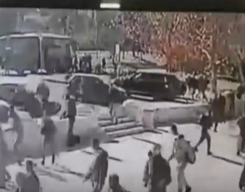 شاهد لحظة قتل 4 جنود إسرائيليين دهسا بالقدس