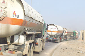 استبدل الديزل بالماء فألقي القبض عليه  