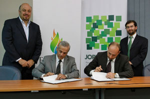 توقيع مـذكـرة تفاهـم للتعاون المشترك بين المجلس الأردني للأبنية الخضراء  وجمعية ادامة