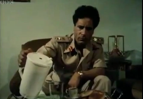 أقدم فلم وثائقي عن معمر القذافي من سنة 1976 