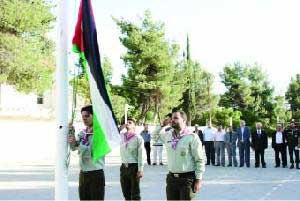 بدء معسكر مركز شباب مادبا للعمل التطوعي 