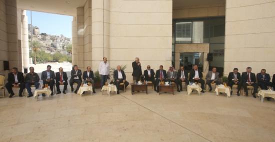 تبادل التهاني بالعيد في أمانة عمان بحضور بلتاجي واعضاء المجلس