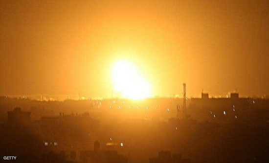 غارات إسرائيلية على قطاع غزة