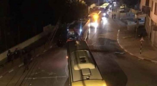 إصابة أحد جنود الاحتلال بلغم في مخيم بلاطة