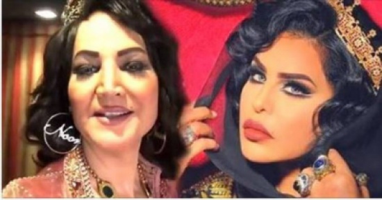 فيديو | الراقصة نور تتحول الى الملكة أحلام وتقلدها