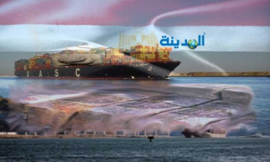 500 مليون جنيه خسائر توقف قناة السويس لمدة ساعة