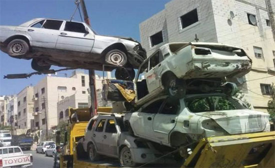 الامانة : رفع 8 ألاف هيكل لمركبات مهجورة من العاصمة الامانة : رفع 8 ألاف هيكل لمركبات مهجورة من العاصمة