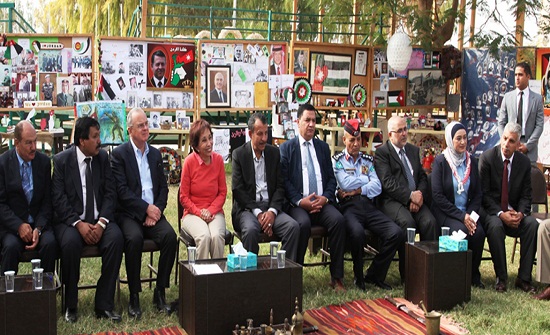 الاميرة بسمة تفتتح ملتقى الكشافة والمرشدات بمخيم شهداء الكرامة