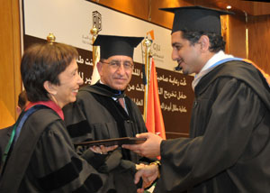 الجامعة الألمانية الأردنية تحتفل بتخريج طلبة كلية طلال ابو غزاله للدراسات العليا (صور)