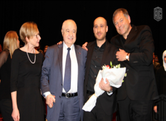 السفيرة الألمانية وأبوغزاله يرعيان حفل الأوركسترا لأجمل روائع بيتهوفن