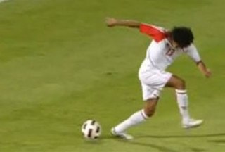 صاحب ضربة الجزاء الاستعراضية مهدد بالاستبعاد من منتخب الامارات