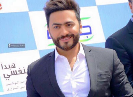 تامر حسني يحتفل بعيد ميلاده على المسرح مع جمهوره بالأردن.. صور تامر حسني يحتفل بعيد ميلاده على المسرح مع جمهوره بالأردن.. صور