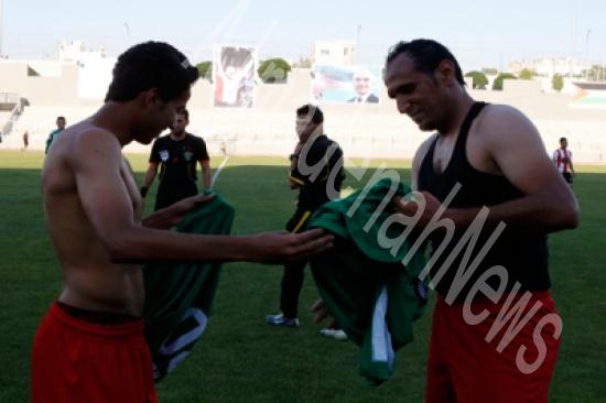 الوحدات يتعادل مع شباب الاردن في مباراة اعتزال محمد جمال (صور)