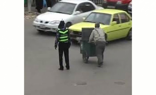 نشامى السير يقدمون إنقاذ عامل وطن على أداء الواجب