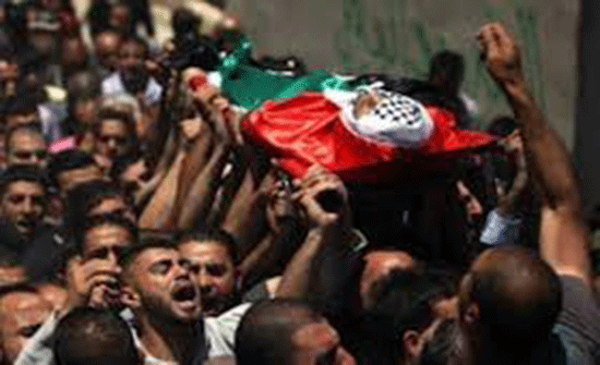 استشهاد فلسطيني متأثرا بجراحه استشهاد فلسطيني متأثرا بجراحه