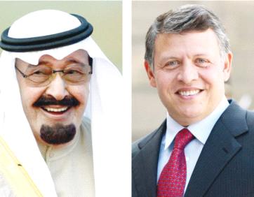 الملك يهنئ العاهل السعودي بنجاح العملية الجراحية الملك يهنئ العاهل السعودي بنجاح العملية الجراحية