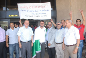 جامعة البترا تنظم حفل استقبال للفريق الفائز بمسابقة مايكروسوفت العالمية