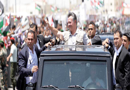 الملك يأمر بصرف 10 ملايين لفك أزمة مؤتة وانشاء مدينة رياضية في الكرك (صور و فيديو )