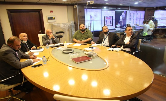 بحث التعاون في مجال المياه والصرف الصحي بين الأردن والعراق