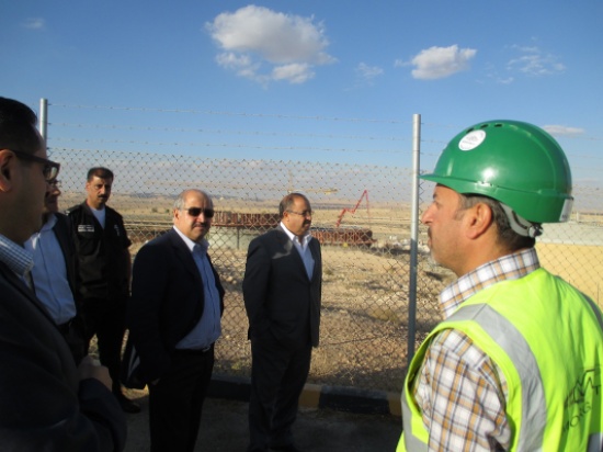 وزير المياه يطمئن على سير أعمال توسعة مشروع الخربة السمرا - صور