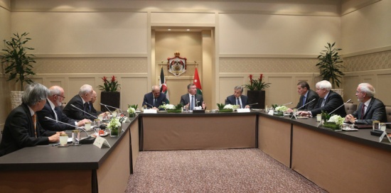 الملك يستقبل وفد اللجنة الاستشارية الدولية لبرنامج الطاقة النووية الملك يستقبل وفد اللجنة الاستشارية الدولية لبرنامج الطاقة النووية