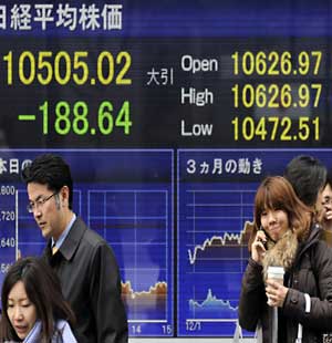 ارتفاع الأسهم والدولار والنفط بآسيا ارتفاع الأسهم والدولار والنفط بآسيا