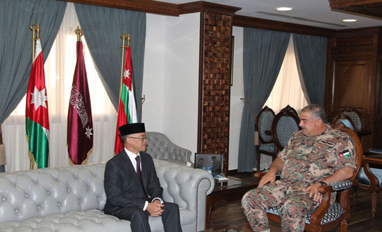 فريحات يستقبل سفير بروناي