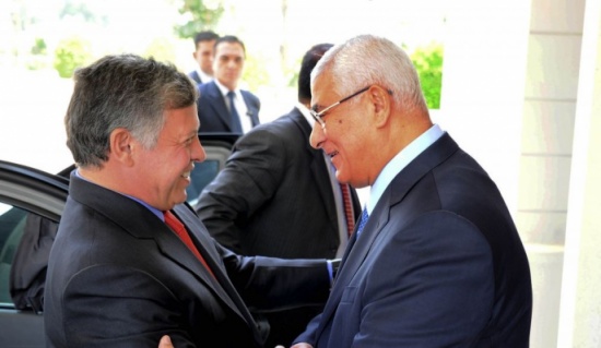 وفد مصري يزور الأردن لشكر الملك وفد مصري يزور الأردن لشكر الملك