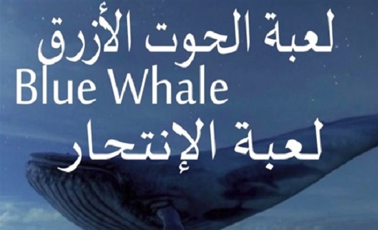 غرايبة : سنحجب لعبة الحوت الازرق .. " ما هي هذه اللعبة " غرايبة : سنحجب لعبة الحوت الازرق .. " ما هي هذه اللعبة "
