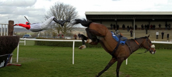 شاهد: أسوأ حادث سقوط في تاريخ سباقات الخيل