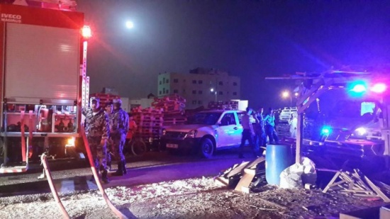 بالصور : حريق يلتهم " منجرة " على موعد الافطار بالصور : حريق يلتهم " منجرة " على موعد الافطار
