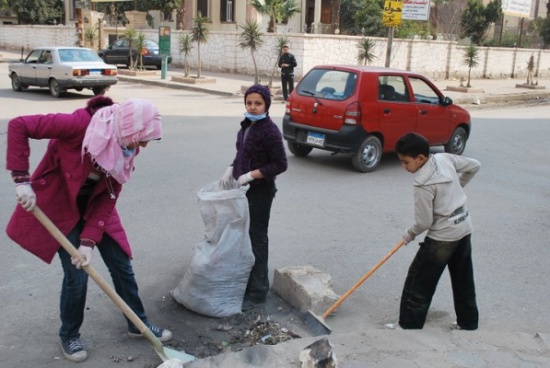 منطقه النصر تطلق مبادرة انا ساهمت ماذا عنك