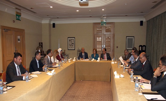 الوفد الرسمي للاستعراض الشامل لحقوق الانسان يعقد اجتماعه الأول