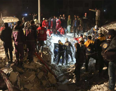 مقتل 21 مدنياً بينهم ثمانية أطفال في غارات جوية في إدلب بشمال غرب سوريا