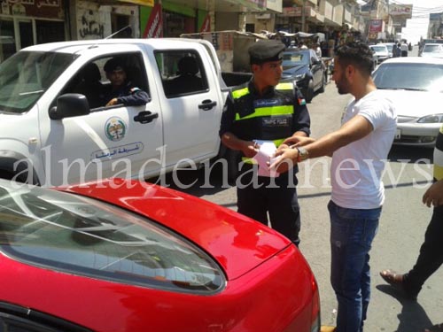بالصور .. حملات أمنية في الرمثا بالصور .. حملات أمنية في الرمثا