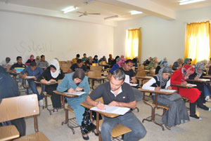 بدء الامتحانات النهائية للفصل الصيفي في جامعة جرش 
