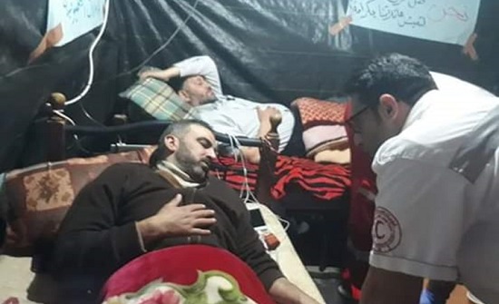 السلطة تفض اعتصاما لأسرى محررين قَطعت رواتبهم.. وغضب السلطة تفض اعتصاما لأسرى محررين قَطعت رواتبهم.. وغضب