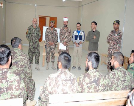 القوة الاردنية في ولاية هلمند تفوز بكأس الضواحي لمسافة 5 كم