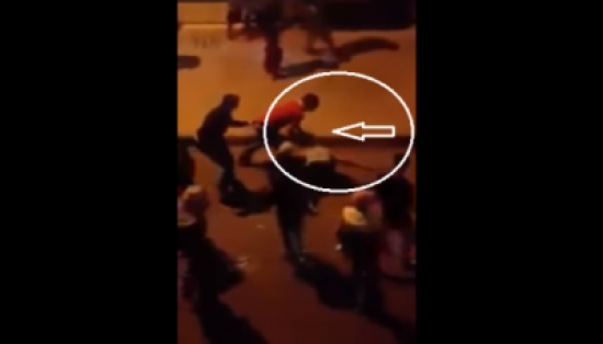 لقطات مروعّة للحظة قتل شاب في أحد شوارع المغرب!